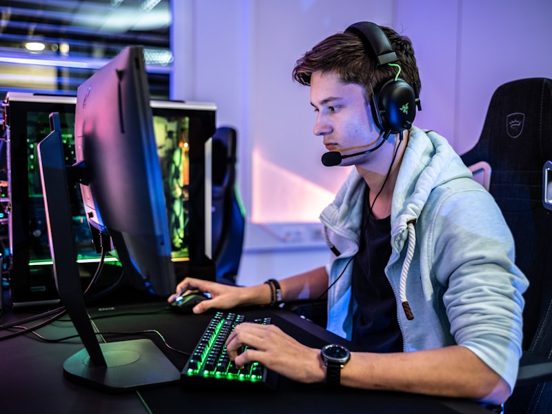 Scrim room with team stations